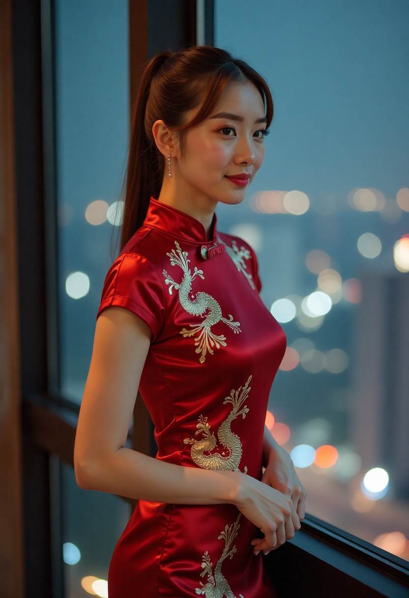 长夜灯火海报